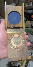 IDF Artillerie Präsentationsmedaille Brigadegeneral Bar-David Oliveholz-Plakette