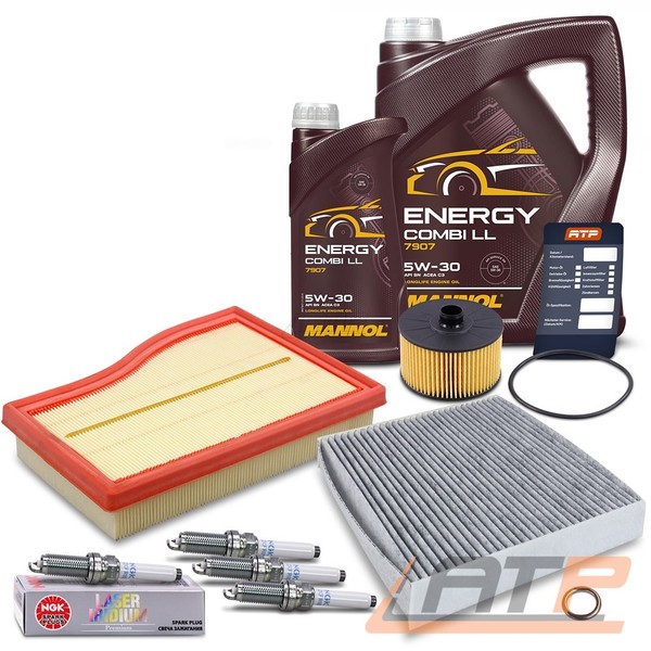 Inspektionspaket SET C + ÖL FÜR Mercedes A-KLASSE W177 B-KLASSE W247 CLA GLA GLB-image