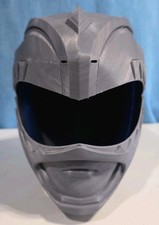 Mighty Morphin PowerRanger Green Ranger Full Face Raw 3d Printed Helmet No Visor