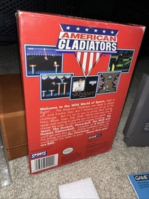 American Gladiators - Nintendo NES  Video Game Complete CIB - Great Shape!