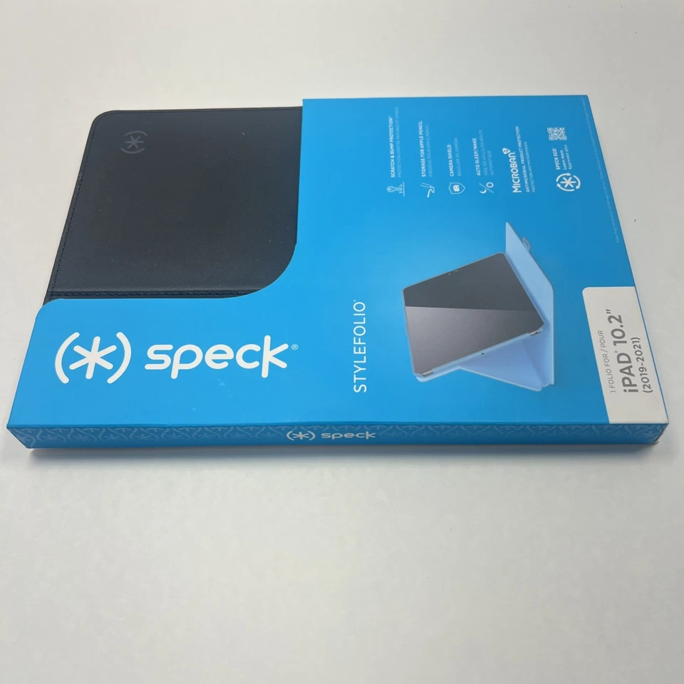Speck iPad 10.2" for 7th, 8th and 9th Gen Stylefolio with Pencil Holder Black - Image 3 of 4