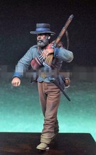 1/32 Resin Figure Confederate Infantry Man Unpainted Unassembled