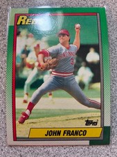 1990 Topps John Franco Cincinnati Reds #120