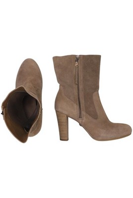 UGG Stiefel Damen Boots Damenstiefel Winterschuhe Gr. 38 Leder Beige #h7lsjkd