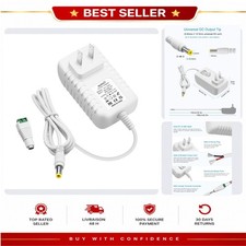 ALITOVE 24V 1A Power Supply AC/DC Adapter 100-240V to DC 24V 24W