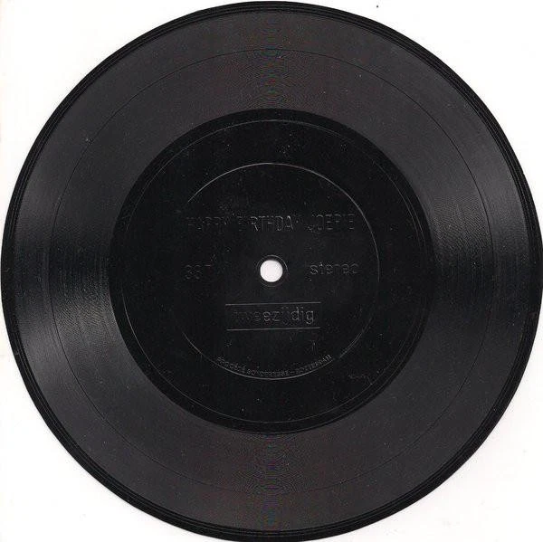 Various Artists Happy Birthday Joepie 7" Vinyl Belgien Joepie 1983 Flexi Disc