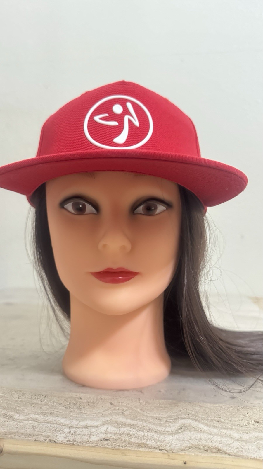 Zumba Zincon Red White Unisex Baseball Snapback Cap Comfy Trendy