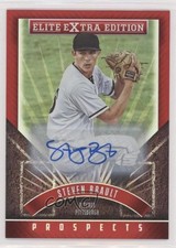 2015 Panini Elite Extra Edition Prospects Auto Steven Brault #174 Auto 4l3