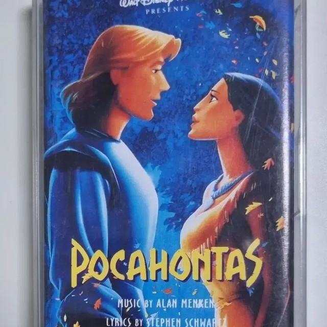 Disney Pocahontas OST Cassette Tape