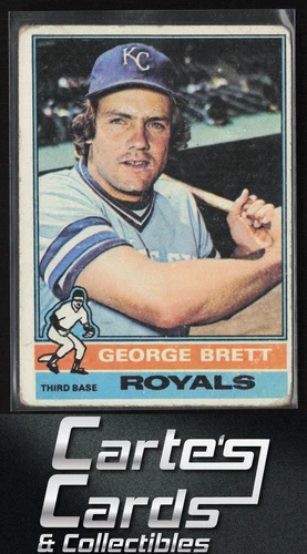 George Brett 1976 Topps #19 Kansas City Royals 2nd Year | Hall of Fame