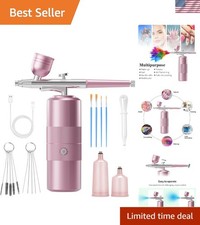 Airbrush Kit with Compressor Portable Airbrush Kit 48PSI High-Pressure