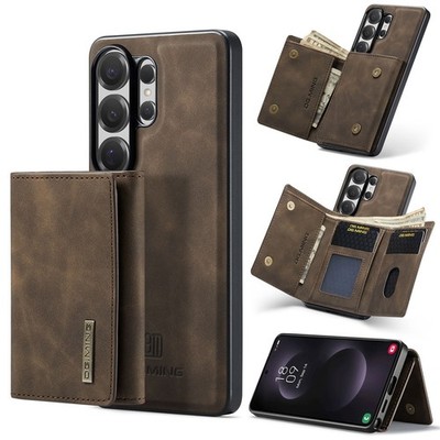 For Samsung Galaxy S26 Ultra S25 S24+ A15 A16 A17 Case Leather Card Wallet Cover