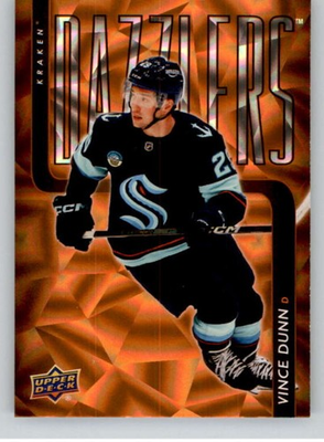 #ad 2025 26 Upper Deck Series Two Dazzlers Orange Pink Red Pick From List $4.99