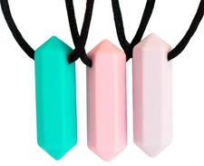 Tilcare Chew Pencil Sensory Necklace 3 Set - Best for Kids or Adults...
