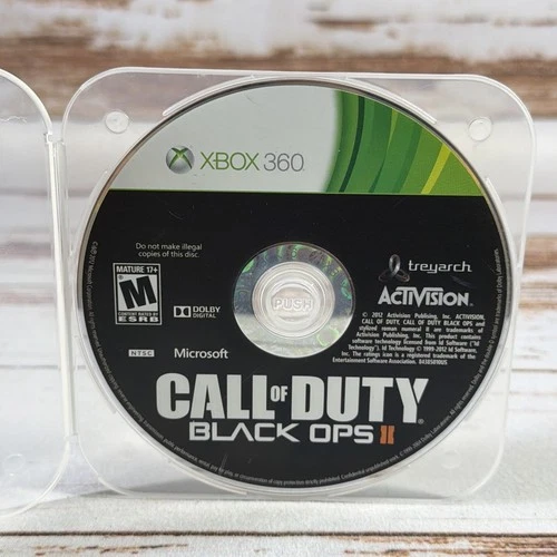 Call of Duty: Black Ops II 2 (Xbox 360) Game Disc ONLY Scratched Used