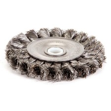 WEILER 94009 Twist Wire Wheel Brush,Arbor 6JXC4