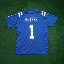 Pat McAfee Indianapolis Colts NFL Nike Home Blue Youth Boys Game Jersey