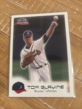2000 Fleer Focus Masterpiece Mania #97 Tom Glavine HOF #214/300
