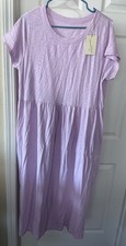 Universal Thread Women's Dress Purple Size XL Short Sleeve With Pockets NWT