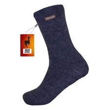 HANDMADE ANDEAN ALPACA MID CALF GRAY SOCKS