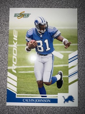 2007 Score - Rookie Calvin Johnson #351 (RC)