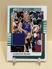 2025 Panini WNBA Donruss Basketball Cameron Brink Jersey Series Patch L.A Sparks