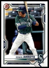2021 Bowman Draft #BD-74 Edwin Arroyo