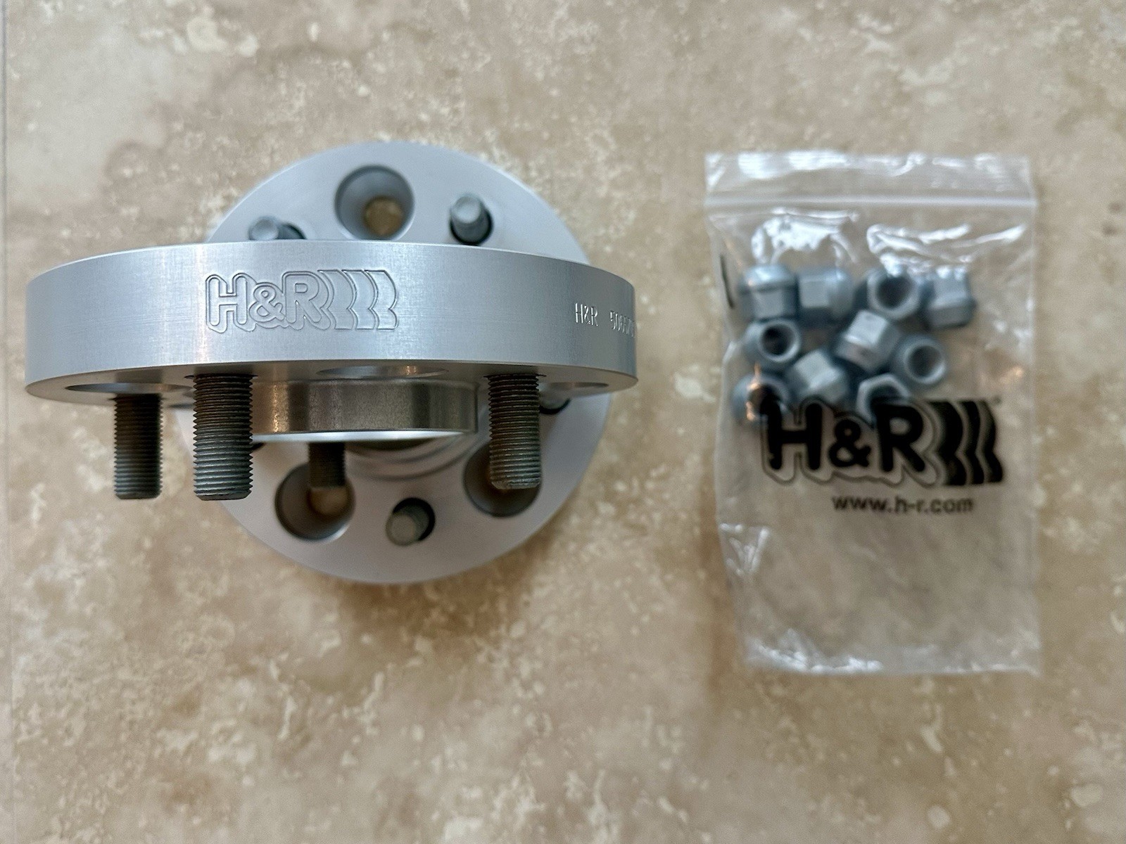 H&R 25mm Wheel Spacers for 1995+ Ford Mustang & Ford GT Supercar