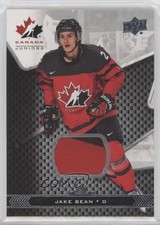 2018 Upper Deck Team Canada Juniors Team Canada Jerseys Jake Bean #2 7d2