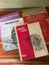 Vintage sheet music lot of 5. Please view all photos