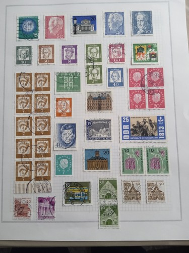 GERMANY-1947-N911-N912-N913-N914-N915-N916-N917-1964-N450-N451-N452-N453-N454-N4