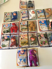 Vintage Ty McDonald's Teenie Beanie Babies Complete Set - Read Description NOS