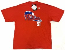 Carlos Chooch Ruiz #51 Philadelphia Phillies T-Shirt Men’s XXL Red Genuine Merch