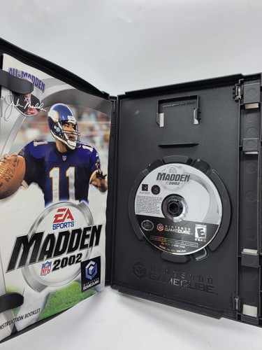 Madden 2002 Nintendo GameCube Nfl Cib Complete Near Mint Tested  - Picture 8 of 11