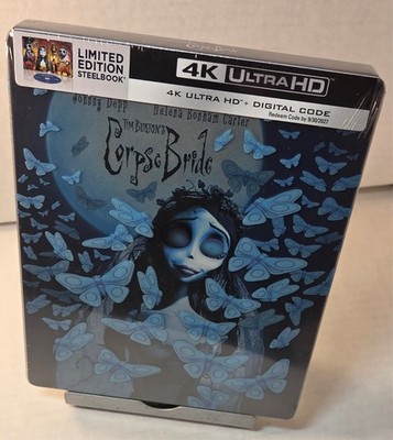 Tim Burton's The Corpse Bride (4K UHD) NEW (Sealed)-- Box Shipping with Tracking