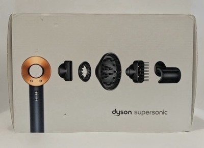 Dyson Supersonic Standard Hair Dryer Electric w/ Diffuser, Blue/Copper
