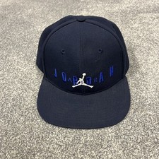 Air Jordan Jump Man Logo Youth SnapBack Hat Spell Out Blue
