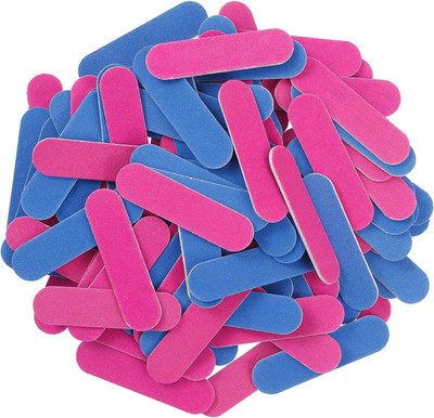 100 Stücke Profi Nagel Feilen,Professionelle Care Nagelfeilen,Gerade Körnung,Dop