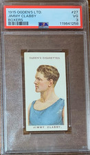 1915 Ogden's LTD. Cigarettes Boxers #27 Jim Clabby PSA 3 Low Pop