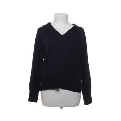 Zara, Kapuzenpullover, Größe: S, Blau, Kaschmir/Viskose/Wolle, Einfarbig #dCq