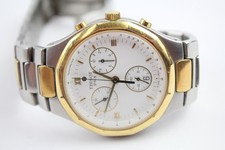 Orologio sportivo Tissot PRX cronografo bicolore ref P475 quarzo FUNZIONANTE