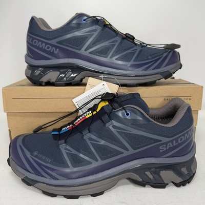 Salomon XT-6 GORE-TEX Blue Nights Plum Kitten Men's Sizes L47861600 NEW
