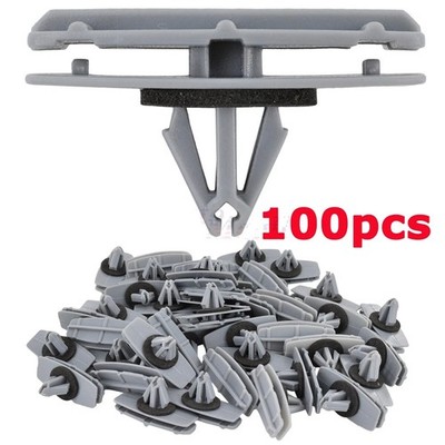 100x Fender Flare Clip Rocker Moulding Retainer For Jeep Wrangler Unlimited JK
