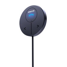 Kinivo BTC480 Aux Car Adapter Bluetooth Car Kit with 3.5mm Port, Dual Phone ...