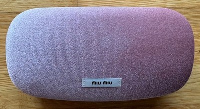 Brillenetui Miu Miu Velvet Case Large  New