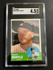 Mickey Mantle Topps Cards - 1952 to 1969 61