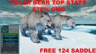 ⚡ARK Survival Ascended PvE PC/XBOX/PS5 Polar Bear Top Stats 678 Melee