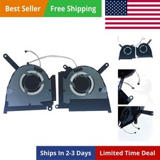 CPU GPU Cooling Fan for Asus TUF Dash 15 FX517 FX517ZC FX517ZM FX517ZR FX517Z...