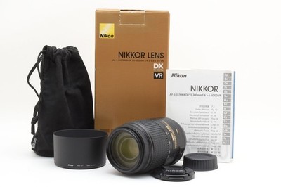 [Almost Unused] Nikon AF-S NIKKOR 55-300mm f/4.5-5.6 G ED VR DX Lens From JAPAN