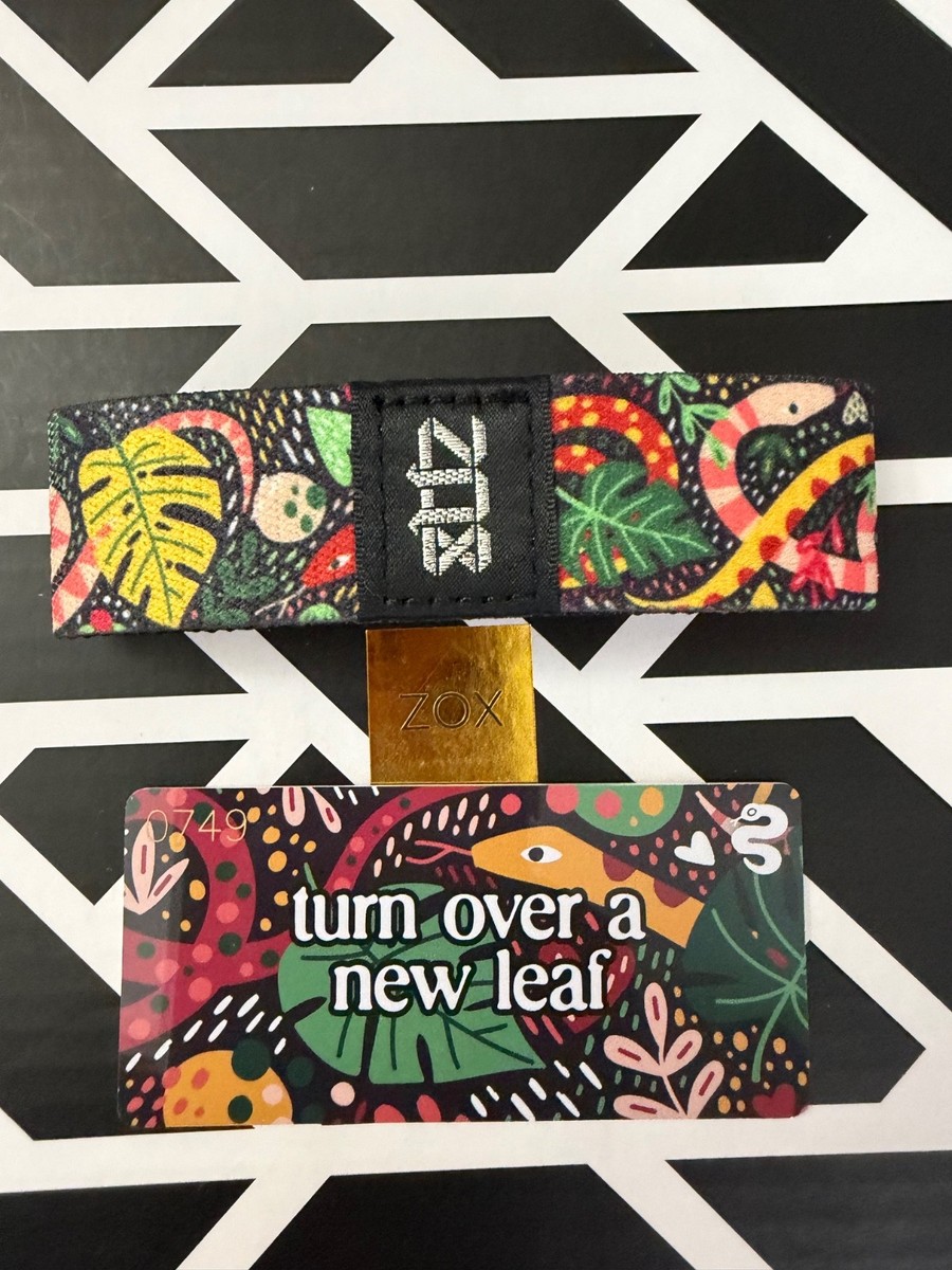ZOX “TURN OVER A NEW LEAF #749” LARGE | eBay